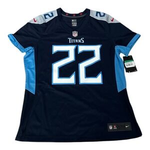 Nike Jersey Womens XL Blue On Field #22 Henry Tennessee Titans NFL  Retails $140